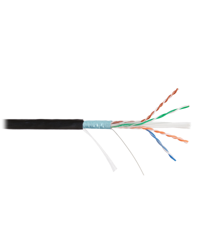 F/UTP 4pair, Cat6, Solid, In/Out, нг(А)-HF (NMC 4240C-BK). Кабель «витая пара» (LAN) для структурированных систем связи. NIKOMAX в Воронеже