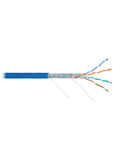F/UTP 4pair, Cat5e, Solid, In, нг(А)-HF (NMC 4200C-BL). Кабель «витая пара» (LAN) для структурированных систем связи. NIKOMAX в Воронеже
