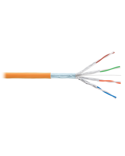 F/FTP 4pair, Cat6a, Solid, In, нг(А)-HF (NMC 4355C-OR). Кабель «витая пара» (LAN) для структурированных систем связи. NIKOMAX в Воронеже