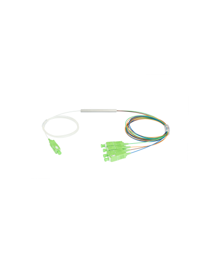 NMF-SPP1X4A1-SCA-M. Сплиттер планарный 1x4, 9/125мкм, SC/APC, 0.9 мм. NIKOMAX в Воронеже