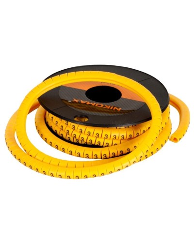NMC-CMR-3-YL-500 (500шт). Маркер кабельный. NIKOMAX в Воронеже