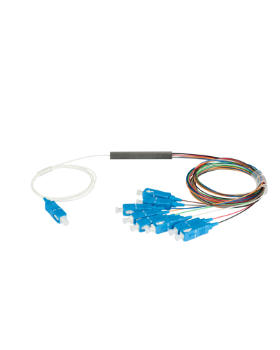 NMF-SPP1X8A1-SCU-M. Сплиттер планарный 1x8, 9/125мкм, SC/UPC, 0.9 мм. NIKOMAX в Воронеже