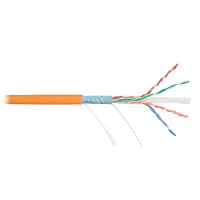 F/UTP 4pair, Cat6, Solid, In/Out, нг(А)-HF (NMC 9240C-OR). Кабель «витая пара» (LAN) для структурированных систем связи. NIKOMAX