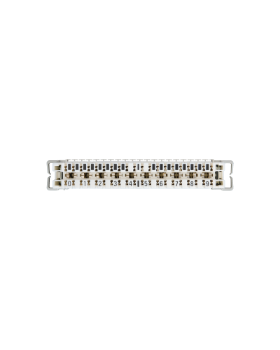 NMC-PL10-DU-10 (10 шт). Плинт размыкаемый, (0...9), крепление под кронштейн и круглые направляющие. NIKOMAX в Воронеже