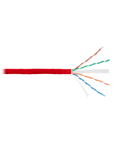 U/UTP 4pair, Cat6, Solid, In, нг(А)-HF (NMC 4140C-RD). Кабель «витая пара» (LAN) для структурированных систем связи. NIKOMAX в Воронеже