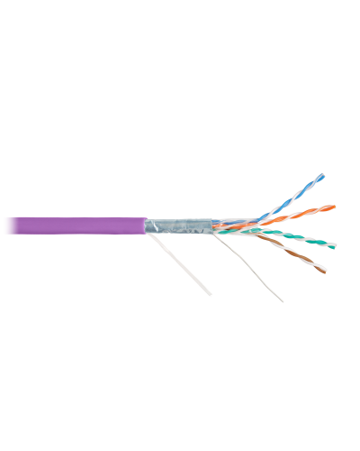 F/UTP 4pair, Cat5e, Solid, In, нг(А)-HF (NMC 4200C-VL). Кабель «витая пара» (LAN) для структурированных систем связи. NIKOMAX в Воронеже