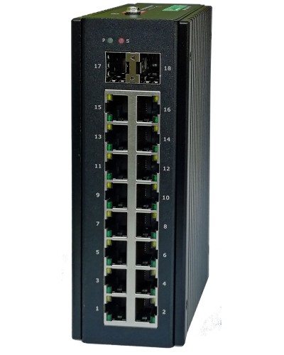 NIS-3200-216PSG (63P16SG2). Коммутатор неуправляемый с PoE. NSGate в Воронеже