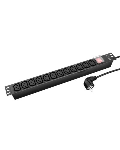 NTSS-PDU-DA2039 гор.размещ. 12xC13 базовые 16A Schuko 2м. Блок розеток 19. NTSS в Воронеже