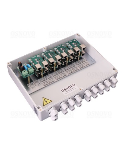 SP-IP8/1000PW. Устройство грозозащиты цепей Ethernet. OSNOVO в Воронеже