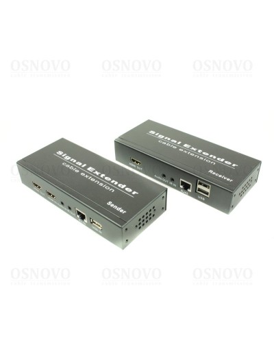 TLN-HiKM2+RLN-HiKM2. Удлинитель HDMI, ИК-сигнала, 2*USB. OSNOVO в Воронеже