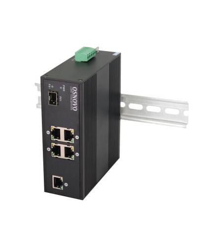 SW-40501/IC. Промышленный PoE коммутатор Fast Ethernet на 6 портов. OSNOVO в Воронеже