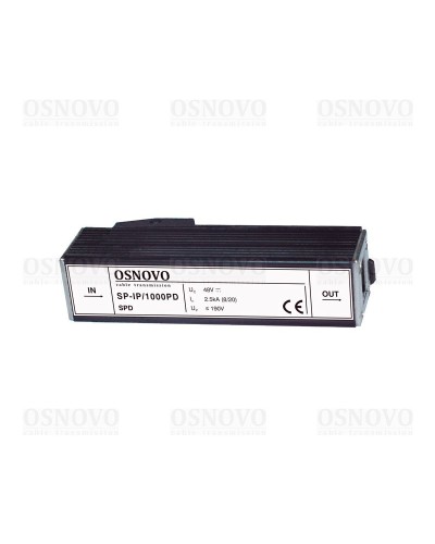 SP-IP/1000PD. Устройство грозозащиты цепей Ethernet. OSNOVO в Воронеже