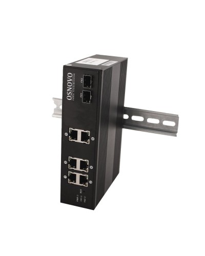 SW-8062/IC. Промышленный PoE коммутатор Gigabit Ethernet на 8 портов. OSNOVO в Воронеже