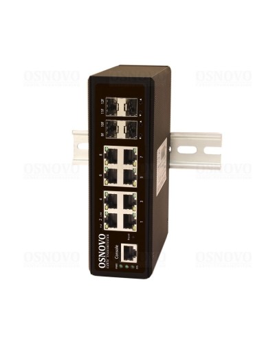 SW-70804/IL. Промышленный коммутатор Gigabit Ethernet на 12 портов. OSNOVO в Воронеже