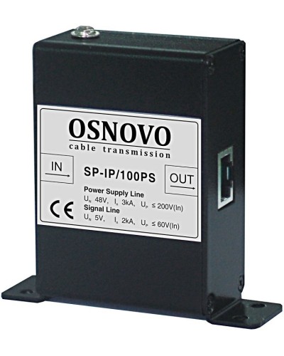 SP-IP/100PS. Устройство грозозащиты цепей Ethernet. OSNOVO в Воронеже