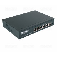 SW-20600/A(80W). Коммутатор Fast Ethernet на 6 портов. OSNOVO