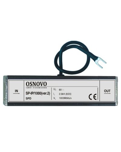 SP-IP/100(ver2). Устройство грозозащиты цепей Ethernet. OSNOVO в Воронеже