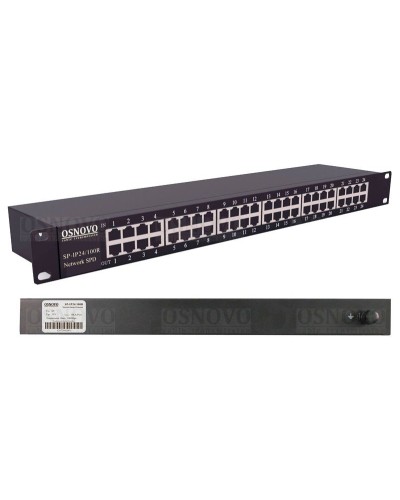 SP-IP24/100R. Устройство грозозащиты цепей Ethernet. OSNOVO в Воронеже
