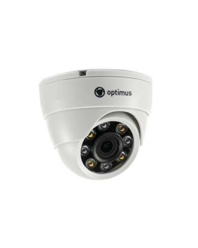 IP-E022.1(2.8)PF_V.1. Видеокамера IP купольная. Optimus в Воронеже