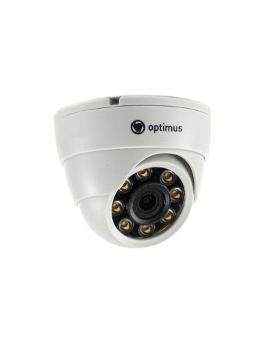 IP-E025.0(2.8)PF_DP03. Видеокамера IP купольная. Optimus в Воронеже