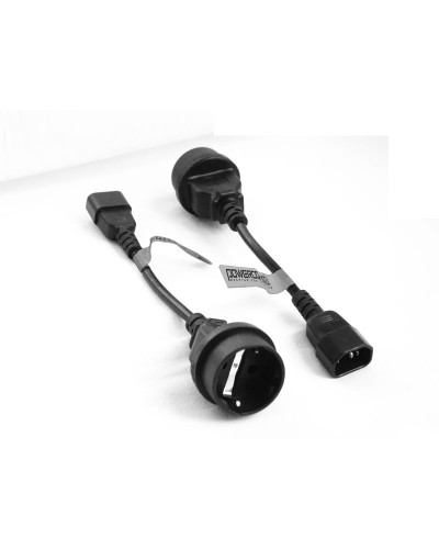 Cord PCM SCUT IEC320 to Type-F. Кабель IEC-320 C14 to Socket Type-F. POWERCOM в Воронеже