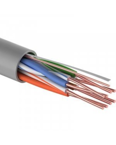 U/UTP Light, CAT 5e, PVC, 4PR, 24AWG, омедненный, серый, 305м, PROconnect (01-0043-2). Кабель «витая пара» (LAN) для структурированных систем связи. PROCONNECT в Воронеже
