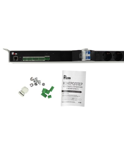 R-MC1-32-4x2S-2x3C13-2x2C19-A-1820-K. Блок силовых розеток с контроллером. REM в Воронеже