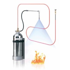FireDETEC F/K. Модульная установка пожаротушения для кухни. ROTAREX SA