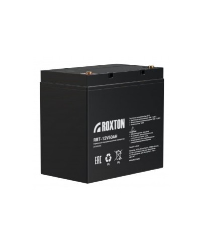RBT-12V50AH. Аккумулятор герметичный свинцово-кислотный. ROXTON в Воронеже