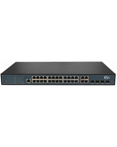 RVi-1NSM24G-4C. Коммутатор с питанием по PoE. RVi в Воронеже