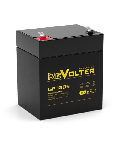 Revolter GP 1205. Аккумулятор автомобильный герметичный свинцово-кислотный. Revolter в Воронеже