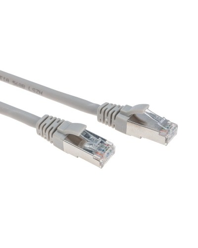 Патч-корд S/FTP CAT 6A (10G), RJ45-RJ45, 28AWG, LSZH, серый, 7м REXANT (02-0390-7). Патч-корд медный. Rexant в Воронеже