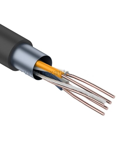 F/UTP, CAT 5e, PE, 2PR, 24AWG, OUTDOOR, SOLID, черный, 305м, REXANT (01-0124). Кабель «витая пара» (LAN) для структурированных систем связи. Rexant в Воронеже