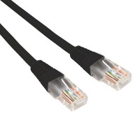 Патч-корд U/UTP CAT 6, RJ45-RJ45, 26AWG, LSZH, черный, 1.5м REXANT (02-0292-105). Патч-корд UTP. Rexant