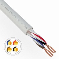 КПСВВнг(А)-LSLTx 2х2х0,75 REXANT (01-4876). Кабель для систем передачи данных пониженной пожароопасности c низким дымо- и газовыделением, с низкой токсичностью продуктов горения. Rexant