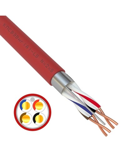 КПСВЭВнг(А)-LS 2х2х0,5 (01-4865-1)(REXANT). Кабель для систем пожарной и охранной сигнализации. Rexant в Воронеже