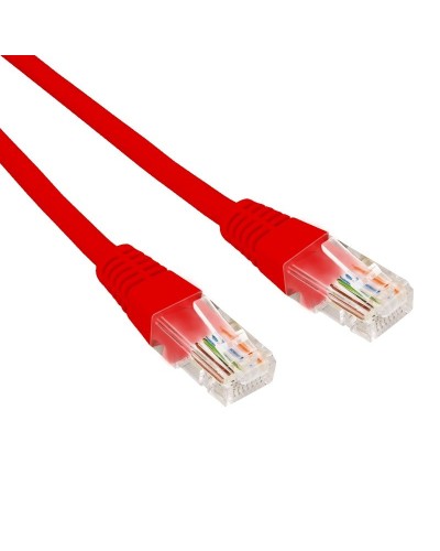 Патч-корд U/UTP CAT 6, RJ45-RJ45, 26AWG, LSZH, красный, 0.3м REXANT (02-0293-03). Патч-корд UTP. Rexant в Воронеже