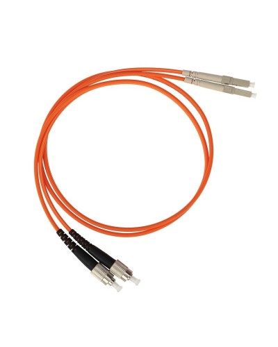 Патч-корд оптический переходной (MM), 50/125 (OM2), LC/UPC-FC/UPC, (Duplex), LSZH, 3м (50-3269). Патч-корд оптический. Rexant в Воронеже