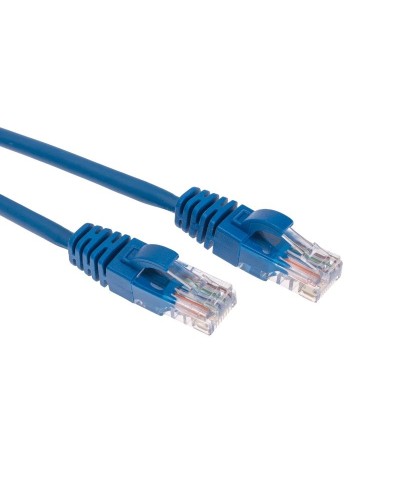 Патч-корд U/UTP, CAT 5e, RJ45-RJ45, 26AWG, LSZH, синий, 0,3м  REXANT (02-0104-03). Патч-корд UTP. Rexant в Воронеже