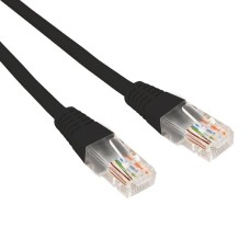 Патч-корд U/UTP CAT 6, RJ45-RJ45, 26AWG, LSZH, черный, 0.3м REXANT (02-0292-03). Патч-корд UTP. Rexant