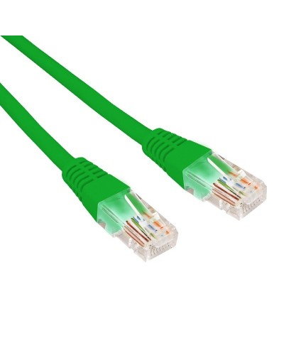 Патч-корд U/UTP CAT 6, RJ45-RJ45, 26AWG, LSZH, зеленый, 2м REXANT (02-0296-2). Патч-корд UTP. Rexant в Воронеже