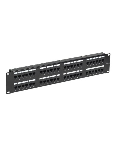 Панель коммутационная с кабельными органайзерами 19", 2U, 48 портов, RJ-45, CAT 6, UTP REXANT PRO (02-0232): Патч-панель 19" в Воронеже