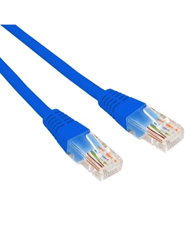 Патч-корд U/UTP CAT 6, RJ45-RJ45, 26AWG, LSZH, синий, 2м REXANT (02-0294-2). Патч-корд UTP. Rexant в Воронеже