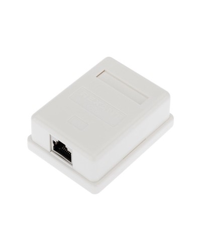 Розетка компьютерная внешняя, 1-порт FTP RJ-45 (8P8C), CAT 6 REXANT (03-0142). Розетка RJ-45. Rexant в Воронеже