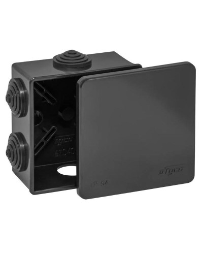 Коробка TYCO ОП 85х85х40мм УХЛ1 IP54 черный (67040Ч). Коробка распределительная. RuVinil в Воронеже