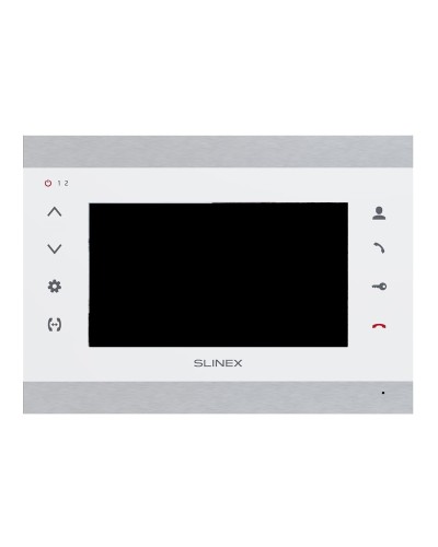 SL-07N Cloud (Silver+White). Монитор домофона цветной с функцией «свободные руки». SLINEX в Воронеже