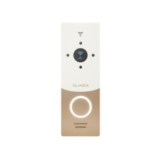 ML-20HD (золото+белый). Вызывная панель цветная накладная. SLINEX