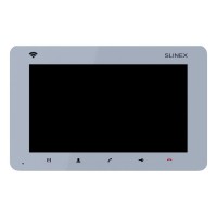 SM-07N Cloud (Silver) NEW. Монитор домофона цветной с функцией «свободные руки». SLINEX