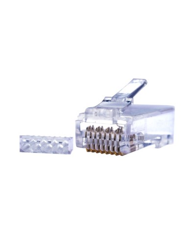 Коннекторы 8P8C UTP Cat.6 50U (RJ-45) (100шт) (10-0208). Разъем RJ-45. SUPRLAN в Воронеже