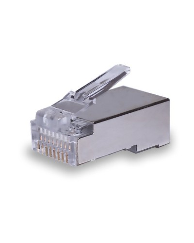 Коннекторы 8P8C FTP Cat.5e (RJ-45) (100шт) (10-0231). Разъем RJ-45. SUPRLAN в Воронеже